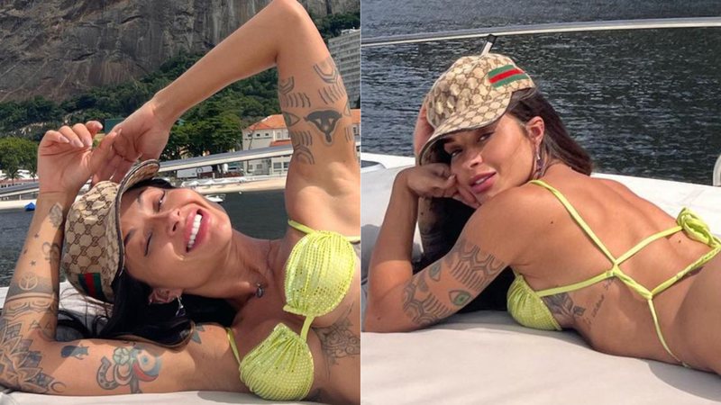 De biquíni fio-dental, Aline Campos atiça seguidores ao dar empinada: “Monumento” - Instagram