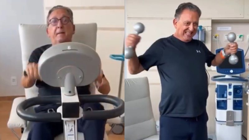 Galvão Bueno recebe alta e se recupera a tempo da Copa do Mundo: "Vem hexa" - Reprodução/Instagram