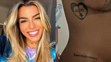 Nua, Petra Mattar impressiona com barrigão de grávida aos cinco meses: "Meu filho" - Reprodução/Instagram