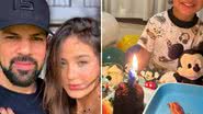 Filho de Sorocaba e Biah Rodrigues surge grandão ao completar 3 anos: "Milagre" - Reprodução/Instagram