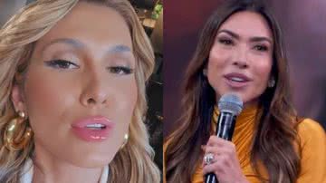Lívia Andrade expõe relação com Patrícia Abravanel - Reprodução/ Instagram e TV Globo
