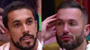 Maike revela sua decepção com Diego Hypolito, que admirava fora da casa; brother desabafou sobre convivência com o ginasta - Reprodução/Globo