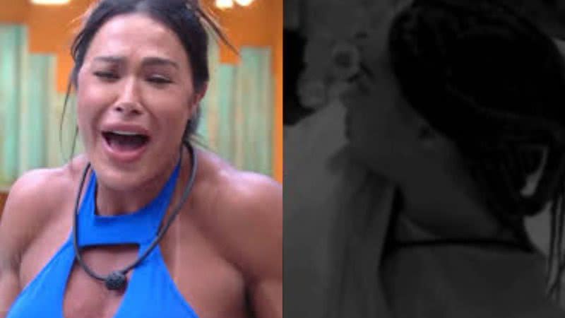 BBB25: Gracyanne acorda brothers com gemidos: 'O que é isso, gente?' - Reprodução/Globo