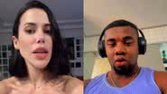 Larissa Tomásia e Davi Brito - Reprodução/Instagram
