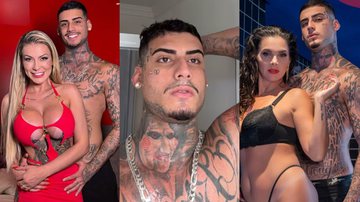 Andressa Urach, Cassiano França e Luiza Ambiel - Reprodução/Instagram