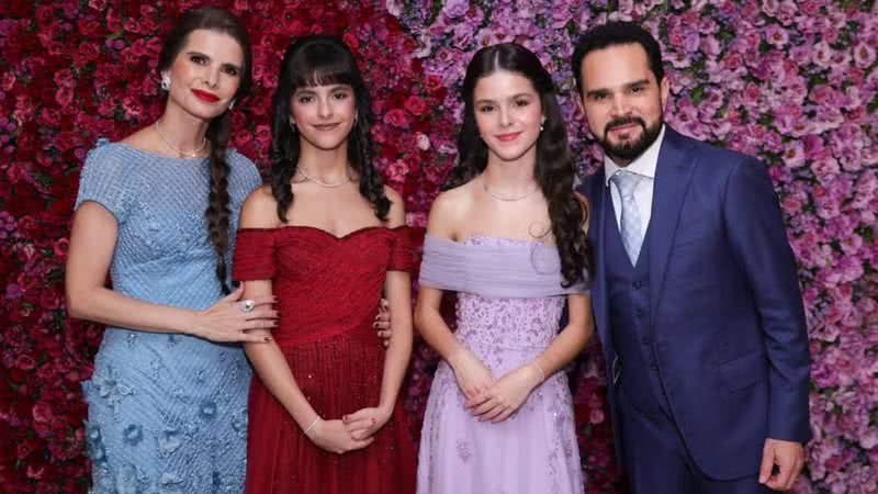 Filhas de Luciano Camargo completam 15 anos - Manuela Scarpa/Brazil News
