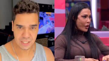 Marido de Dani Hypolito faz apelo sobre Gracyanne no Paredão - Reprodução