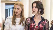 As atrizes Pâmela Tomé e Nathalia Dill caracterizadas em Orgulho e Paixão - Reprodução/Globo