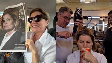Debora Bloch mostra preparação para viver Odete Roitman nas telas - Reprodução/Instagram