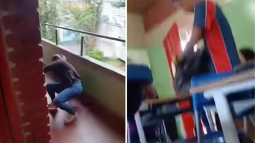Adolescente de 15 anos agride professora após bronca por uso de celular; entenda - Reprodução