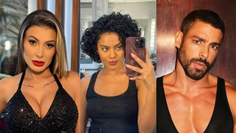 Andressa Urach chama Bella Campos de recalcada e defende Cauã Reymond - Reprodução