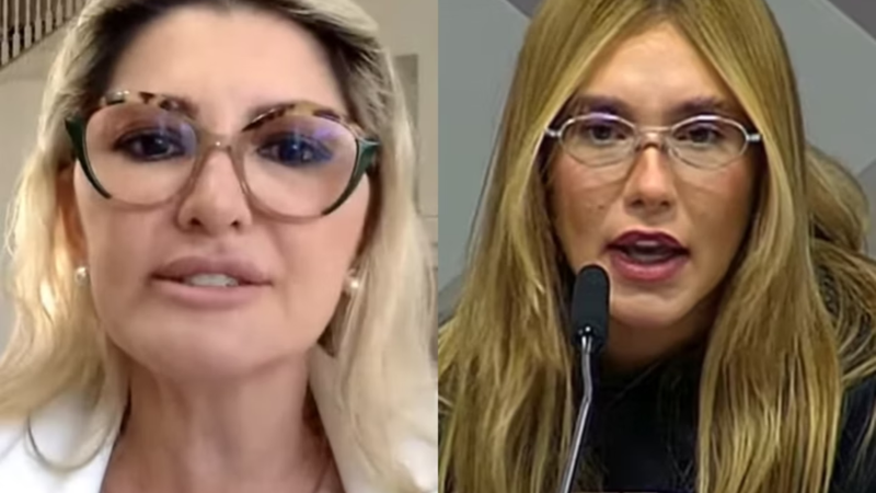 Antonia Fontenelle detona Virginia Fonseca após CPI das Bets: 'Inaceitável' - Reprodução/ Instagram e TV Senado
