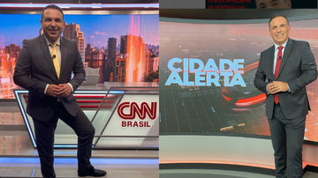 Apresentador surpreende e desembolsa R$ 1 milhão para fugir da CNN e retornar à Record - Reprodução/ CNN e Record