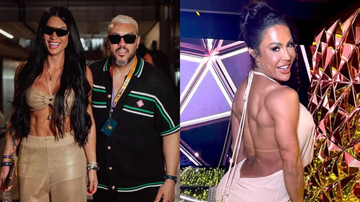 Atual namorada de Belo mostra jantar romântico após Gracyanne dizer que quer voltar com cantor - Reprodução/ Instagram