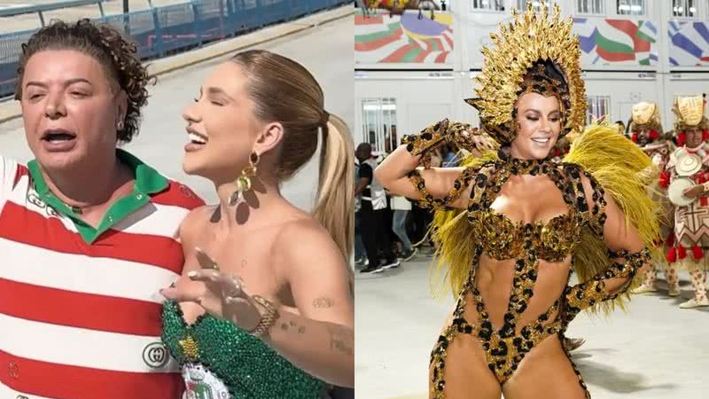David Brazil avisou Paolla Oliveira sobre a escolha de Virginia Fonseca na Grande Rio - Reprodução/Instagram
