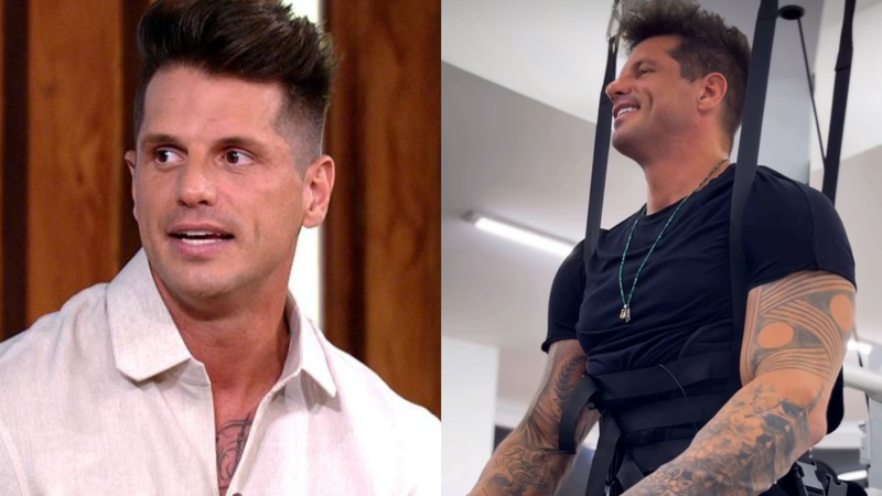 Ex-BBB 2 Fernando Fernandes volta a andar com ajuda de aparelhos após 14 anos - Reprodução TV Globo/ Instagram
