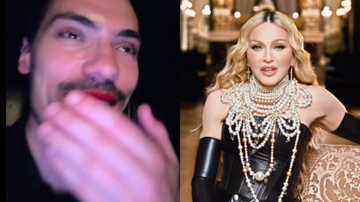 Influenciador faz tour na mansão de R$ 165 milhões de Madonna e dá de cara com a cantora - Reprodução/ Tiktok e Instagram