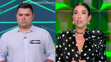 Marcelo e Patrícia Abravanel no Show do Milhão - Reprodução/SBT