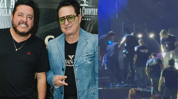 Marrone, da dupla com Bruno se acidenta durante show e bate a cabeça: 'Assustei' - Reprodução/Redes sociais