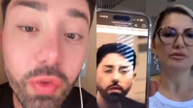 Rico Melquiades se revoltou após crítica de Antonia Fontenelle - Reprodução/Instagram
