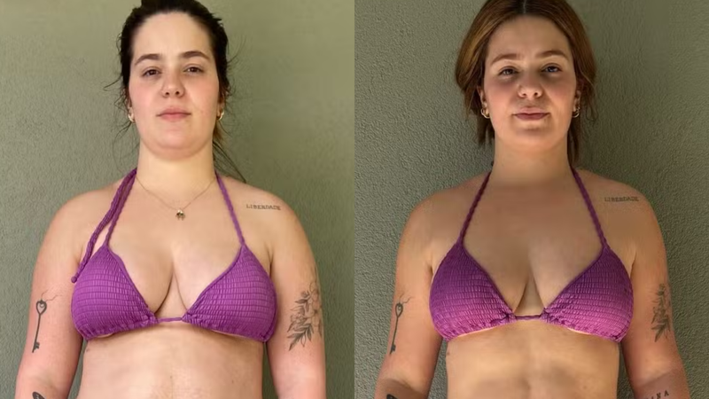 Viih Tube exibe antes e depois após perder 15 kg e revela: 'Treino, alimentação e muita água' - Reprodução/ Instagram