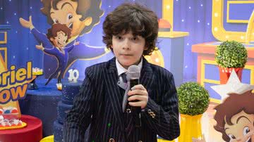 Gabriel Avellar em sua festa de 10 anos com tema inspirado em Silvio Santos - Divulgação