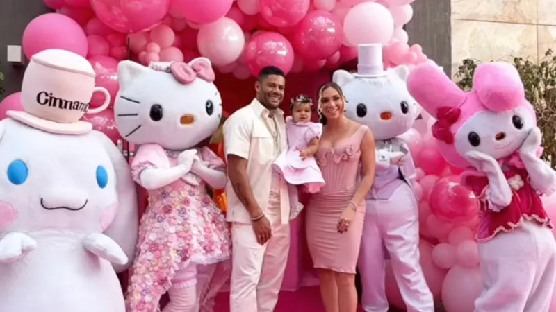 Veja os bastidores da festa caríssima da filha de Hulk e Camila Ângelo - reprodução/instagram