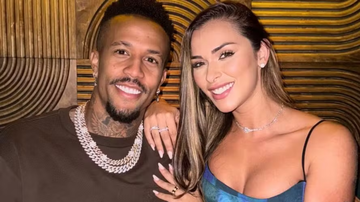 Éder Militão e Tainá Castro têm convites de casamento roubados - Reprodução/ Instagram