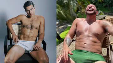 Nicolas Prattes e Diogo Nogueira - Reprodução/Instagram