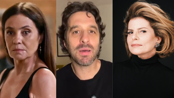 Revoltado, Rafinha Bastos pede prisão de Débora Bloch e Adriana Esteves - Reprodução/ Instagram e Globo