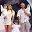 Virginia Fonseca e Zé Felipe com os filhos, Maria Alice, Maria Flor e José Leonardo