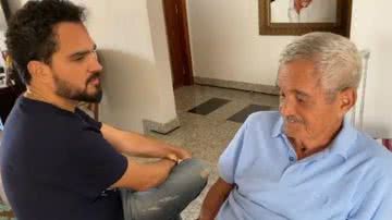 Luciano Camargo questiona o pai e momento diverte a web - Reprodução/Instagram