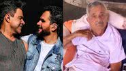 Seu Francisco Camargo, pai de Zezé di Camargo e Luciano, aparece andando - Reprodução/Instagram