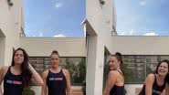 Claudia Raia surge dançando ao lado da herdeira, Sophia - Instagram